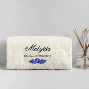 Personalizowany ręcznik PREZENT DLA MAMY