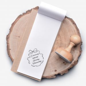 Personalizowany stempel Z DOMOWEJ BIBLIOTEKI