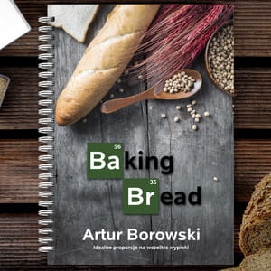 Personalizowany przepinik BAKING BREAD prezent dla serialomaniaka