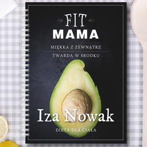 Personalizowany notes na przepisy FIT prezent dla mamy na urodziny