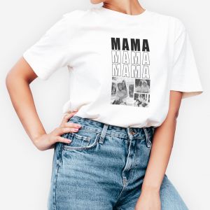 Personalizowna koszulka DLA MAMY ze zdj�ciami - M