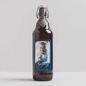Piwo personalizowane PREZENT DLA TATY ze zdjęciem 1 litr