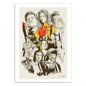 Plakat filmowy DLA FANW TARANTINO 50 x 70cm