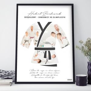 Plakat dla trenera KARATE