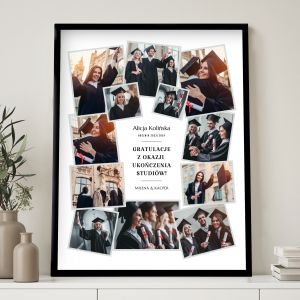 Plakat KOLA prezent na zakoczenie studiw