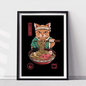 Plakat NEKO RAMEN 50 x 70cm