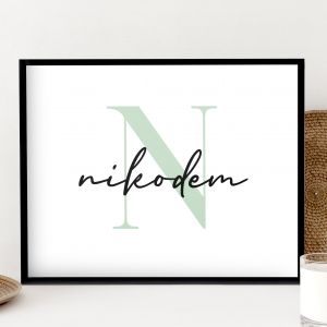 Personalizowany PLAKAT DLA CHOPCA