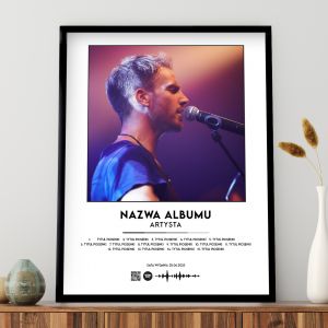 Personalizowany PLAKAT Z ALBUMEM