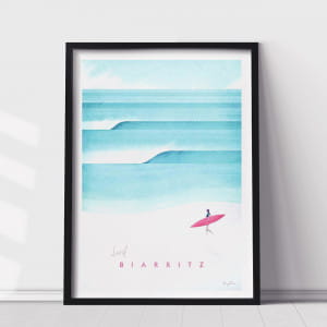 Biarritz PLAKAT NA PREZENT 50x70cm