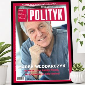 Plakat personalizowany w ramie POLITYK