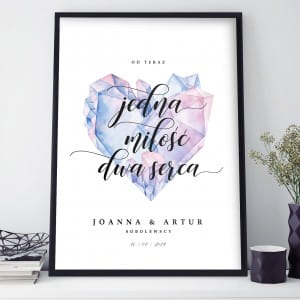 Plakat personalizowany 31x41 cm MIO prezent na lub