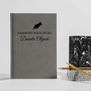 Planer nauczyciela PREZENT NA DZIE NAUCZYCIELA szary