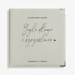 Planer �lubny �YLI D�UGO I SZCZʦLIWIE prezent na zar�czyny planer weselny planer �lubny personalizowany