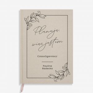 Planner bez dat CZASOOGARNIACZ prezent dla kobiety