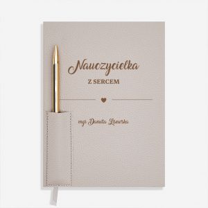 Planner dla nauczycielki PREZENT OD UCZNI�W planner personalizowany prezent dla nauczycielki