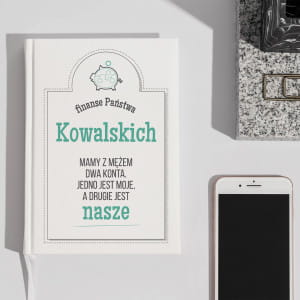 Planner ksikowy biay FINANSE prezent dla maestwa