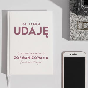 Personalizowany planner MIESZNY PREZENT DLA KOBIETY biay