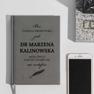 Planner dla promotora PODZIKOWANIE DLA PROMOTORA prezent dla promotora