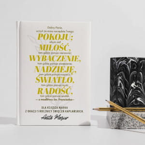 Planner NA ROCZNIC WICE KAPASKICH dla ksidza biay