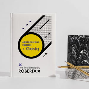 Planner personalizowany biay PREZENT NA DZIE CHOPAKA dla chopaka