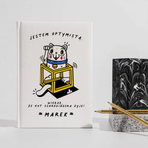 Planner ksikowy PREZENT DLA FIZYKA biay