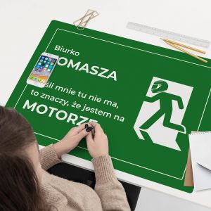 Podkadka na biurko PREZENT DLA MOTOCYKLISTY