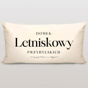 Poduszka DOMEK LETNISKOWY