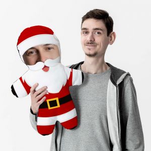 Poduszka lalka MIKOAJ prezent na Mikoajki