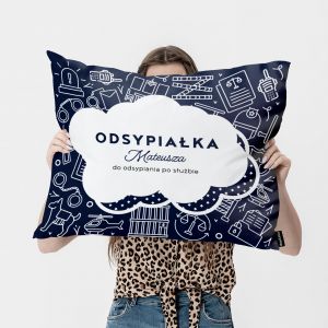 Poduszka ODSYPIA�KA prezent dla policjanta poduszka personalizowana poduszka z nadrukiem