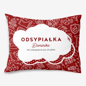 Poduszka ODSYPIA�KA prezent dla stra�aka gad�ety dla stra�aka prezent stra�acki poduszka stra�acka
