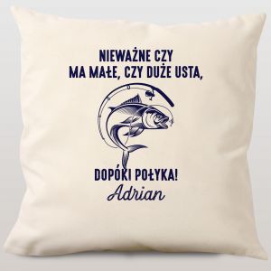 Poduszka WANE E POYKA mieszny prezent dla wdkarza