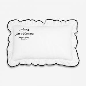 Poduszka z haftem NIE MA JAK U DZIADKA prezent dla dziadka