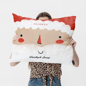 Personalizowana PODUSZKA Z MIKOAJEM prezent dla dziecka