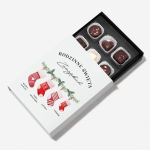 Praliny witeczne RODZINNE WITA prezent pod choink prezent witeczny dla rodziny prezent na wita dla rodziny