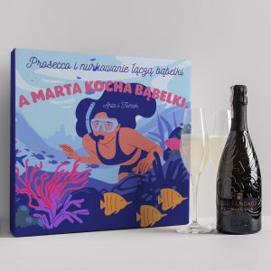 Prosecco PREZENT DLA NURKA