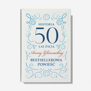 Pudeko ksika TABLE BOOK prezent na 50 dla kobiety prezent na 50 urodziny dla kobiety