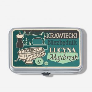 Pudeko na przybory do szycia NIEZBDNIK KRAWCOWEJ pudeko na nici prezent dla krawcowej