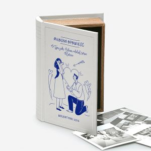 Pudeko na zdjcia MIOSNA OPOWIE prezent na walentynki dla ukochanej pudeko ksika prezent na walentynki