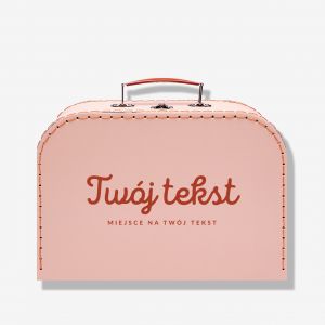 Kuferek dziecicy TWJ TEKST prezent dla creczki kuferek dla dziewczynki prezent dla dziewczynki