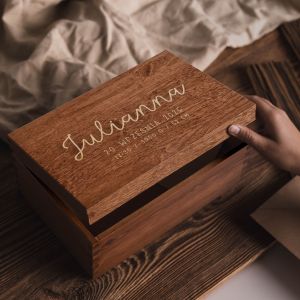 Pude�ko wspomnie� dla noworodka METRYCZKA pude�ko na wspomnienia prezent dla noworodka