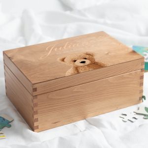 Grawerowane pudeko wspomnie MI prezent dla dziecka prezent na chrzest pudeko na pamitki