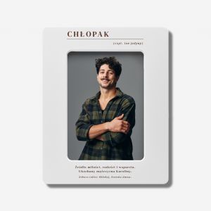 Personalizowana ramka DEFINICJA prezent dla chopaka od serca