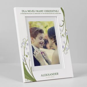 Personalizowana ramka na zdjcia PODZIKOWANIA DLA MATKI CHRZESTNEJ