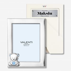 Srebrna ramka na zdj�cia PREZENT NA NARODZINY DZIECKA prezent dla dziecka