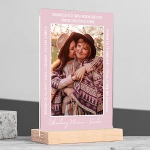Statuetka DLA MAMY ze zdjciem prezent dla mamy prezent na dzie mamy