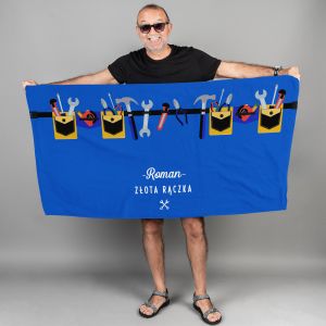Rcznik z mikrofibry MAJSTER prezent dla majsterkowicza