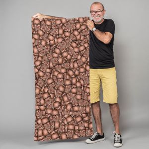 Ręcznik ze zdjęciem TWOJA TWARZ WYGLĄDA ZNAJOMO oryginalny prezent 