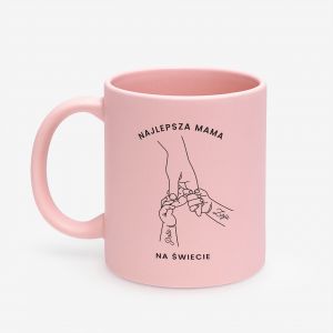 R�owy kubek na Dzie� Matki EKIPA MAMY dzie� mamy kubek dla mamy prezent dla mamy upominek dla mamy