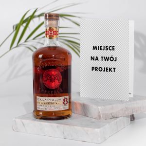 Rum Bacardi na prezent z kartk TWJ PROJEKT