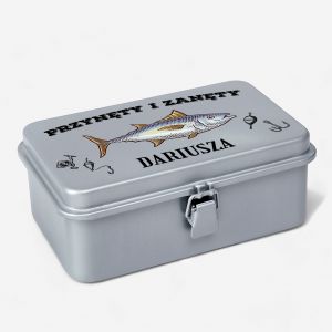 Personalizowana skrzynka na PRZYNTY I ZANTY prezent dla wdkarza skrzynka wdkarska